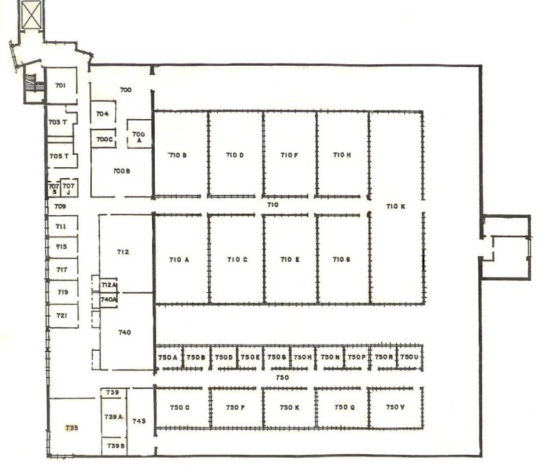 Floorplan of the Biological Sciences Greenhouse Floorplan of the Biological Sciences Greenhouse